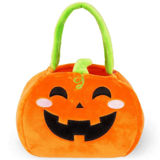 Τσάντα Halloween λούτρινη Legami Trick or Treat Pumpkin 8052694019952 Lichnaribooks