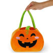 Εικόνα λούτρινης τσάντας Halloween από Legami Trick or Treat Pumpkin 8052694019952 Lichnaribooks