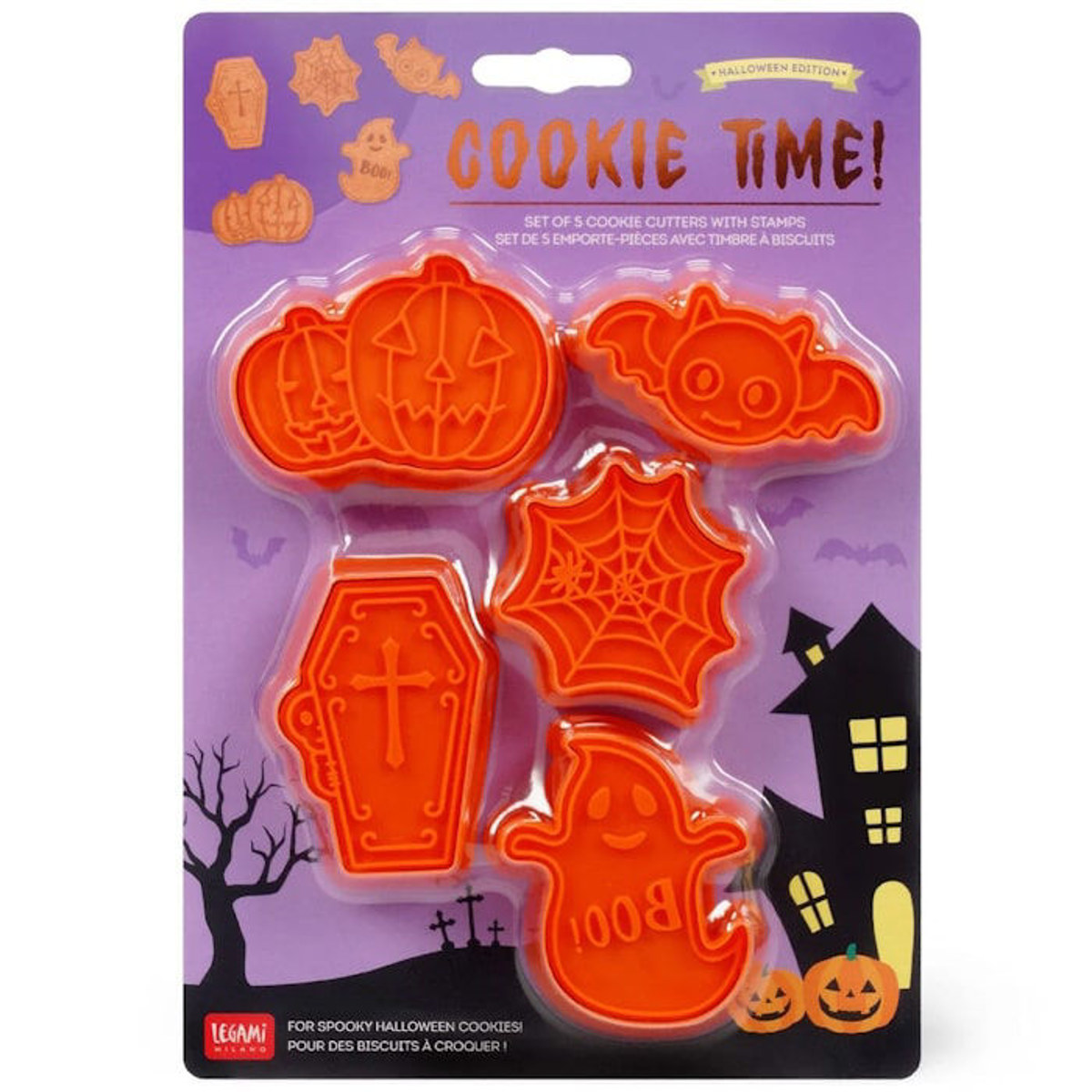 Εικόνα της Legami Halloween Cookie Cutters HCC0001