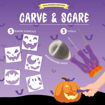 Εικόνα της Legami Halloween σετ Σκαλίσματος Pumpkin-Carving Kit - Carve & Scare PCK0001