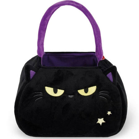Τσάντα Halloween λούτρινη Legami Trick or Treat Kitty Witch 8052694037741 Lichnaribooks