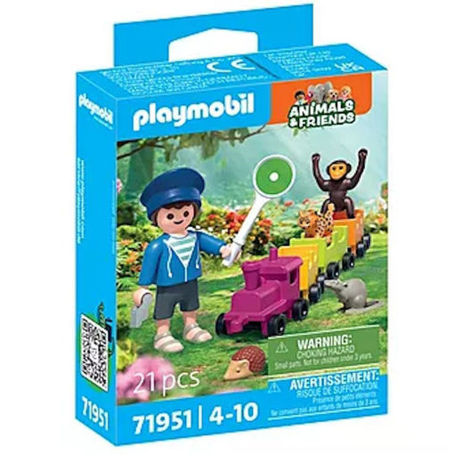 Σετ Playmobil Animals & Friends Βόλτα με Τρενάκι 71951 4008789719515 Lichnaribooks