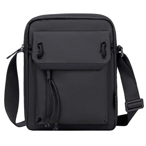 Εικόνα της Τσάντα ώμου Arctic Hunter με θήκη tablet 5L μαύρη K00527-BK