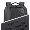 Εικόνα της Σακίδιο πλάτης Arctic Hunter με θήκη laptop 15.6" 15L μαύρη 1500346-BK
