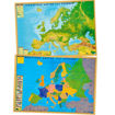 Εικόνα της Χάρτης Ευρώπης Πλαστικοποιημένος με πηχάκια 70x100cm Ελληνοεκδοτική