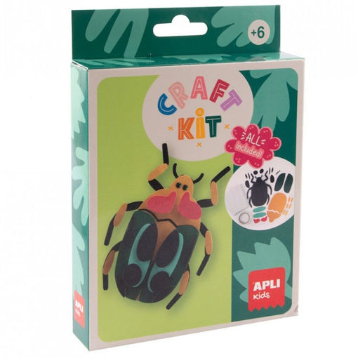 Σετ χειροτεχνίας Apli Kids Craft Kit Beetle 3D 19882 8410782198826 Lichnaribooks