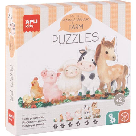 Εικόνα της Puzzle My First Animals Farm Apli Kids AP-20123