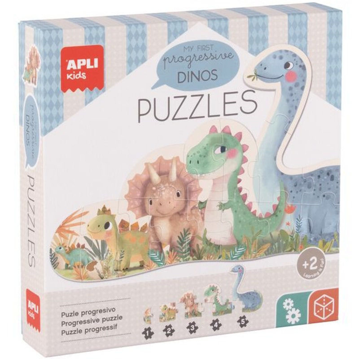 Εικόνα της Puzzle My Ferst Dinosaurier Apli Kids AP-20124
