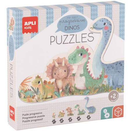 Εικόνα της Puzzle My Ferst Dinosaurier Apli Kids AP-20124