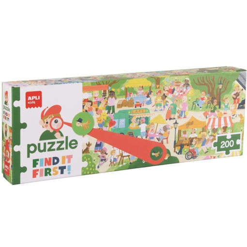 Εικόνα της Puzzle educational Find It First! - Fair, 200τμχ. Apli Kids AP-20125