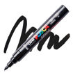 Uni Posca PC-5BR Black μαρκαδόρος πινέλου για δημιουργούς και καλλιτεχνικά έργα, κωδικός 4902778311851, Lichnaribooks
