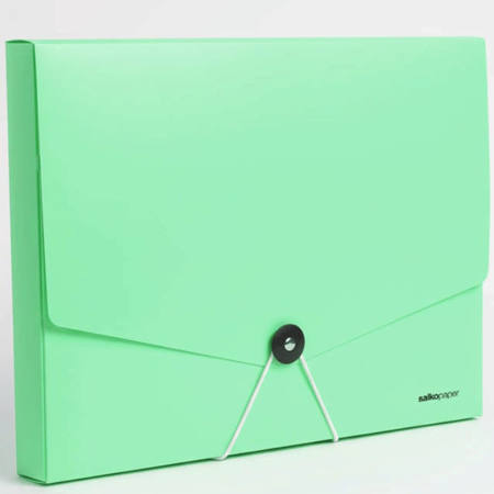 Κουτί Salko 3233 P.P. Α4 3cm με λάστιχο 5 παστέλ χρώματα 5202832032333 Lichnaribooks