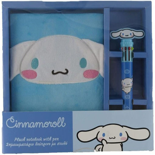 Εικόνα της Σετ Σημειωματάριο λούτρινο Diakakis με στυλό Cinnamoroll 000490136