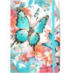 Εικόνα της Σημειωματάριο Salko Butterfly Α5 80σελ. 4 σχέδια 4045