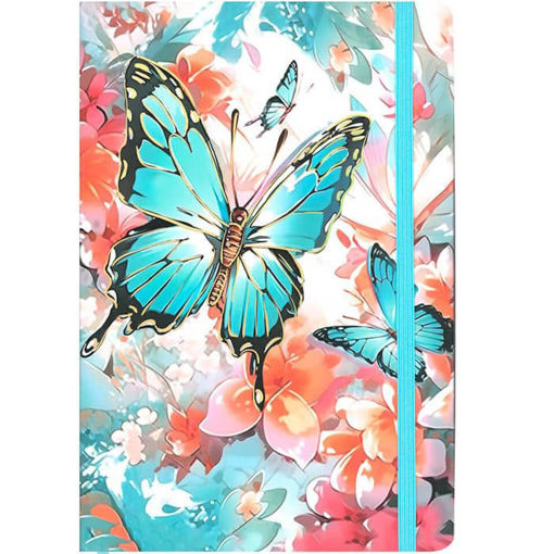 Εικόνα της Σημειωματάριο Salko Butterfly Α5 80σελ. 4 σχέδια 4045