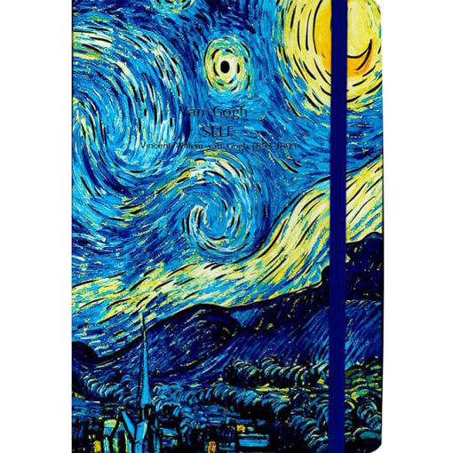 Εικόνα της Σημειωματάριο Salko Van Gogh A5 80σελ. 4 σχέδια 4049