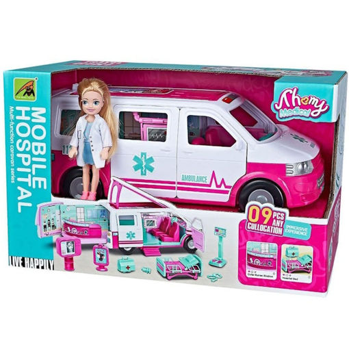 Εικόνα της Ασθενοφόρο με κούκλα Luna 000623148