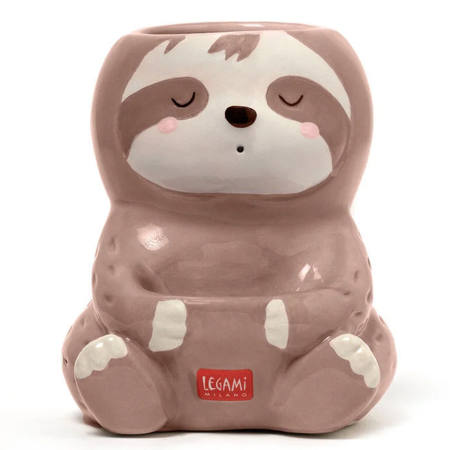 Μολυβοθήκη Legami Desk Friends Panda PHS0007 κεραμική 11.2x11.4x9.2cm, EAN 8054117620189, Lichnaribooks