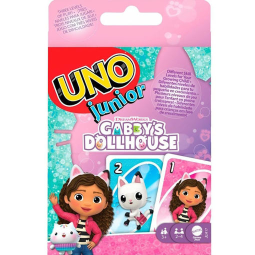 Εικόνα της UNO Junior Κάρτες Gabby's dollhouse Mattel JLH17