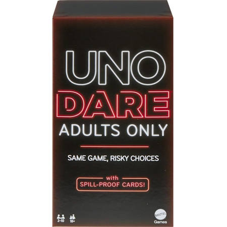 UNO Dare 18+ Mattel HRL30 0194735179510 Lichnaribooks