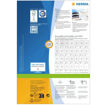 Εικόνα της Ετικέτες Herma A4 78,7x139.7mm 400pcs white permanent 4472