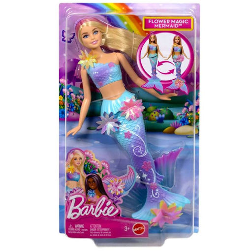 Εικόνα της Barbie Mattel Μαγικη Γοργονα Που Ανθιζει - Ξανθια JDM72