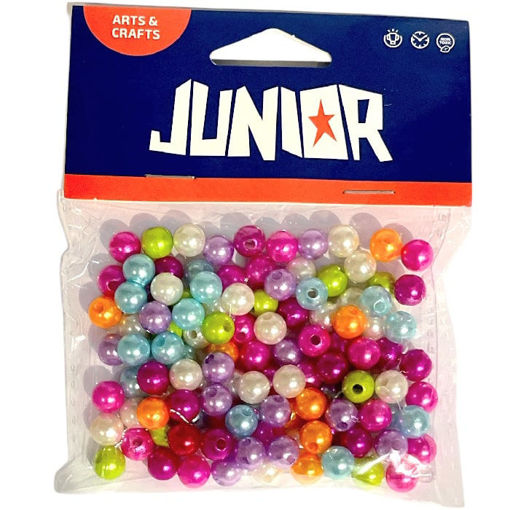 Εικόνα της Χάντρες Junior perle πολύχρωμες 30gr 8mm 137506