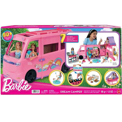 Εικόνα της Barbie Mattel νεο τροχόσπιτο αξεσουάρ για κούκλα doll camper HRJ78