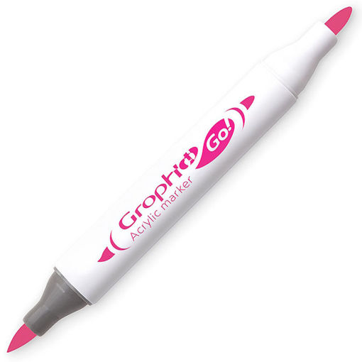 Εικόνα της Mαρκαδόρος Ακρυλικός Graph it διπλή μύτη πινέλο Granberry 5260