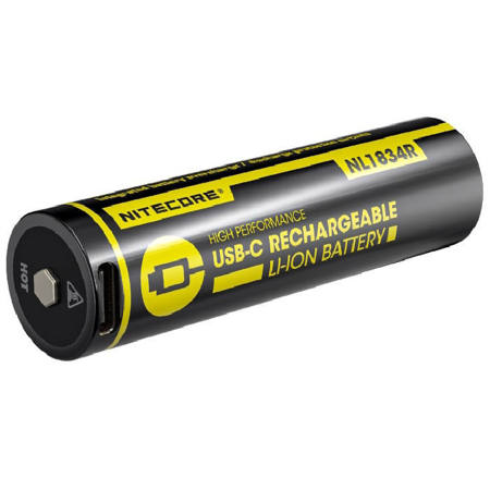 Μπαταρία Nitecore NL1834R USB-C 18650 3400mAh με EAN 6952506496044