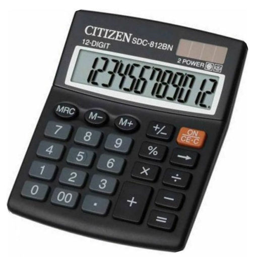 Εικόνα της Αριθμομηχανή SDC-812BN 12DIG Citizen