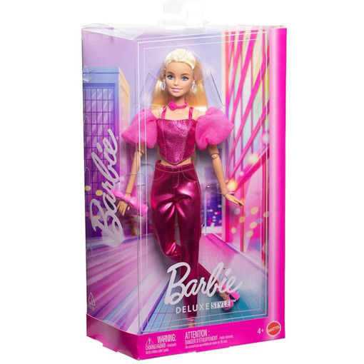 Εικόνα της Barbie Mattel Deluxe Style Metallics Ροζ Κορσές JFP40