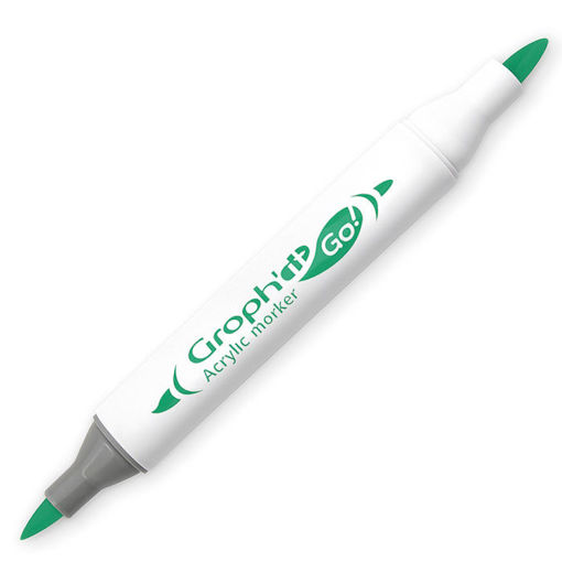 Εικόνα της Mαρκαδόρος Ακρυλικός Graph it διπλή μύτη πινέλο Citrine 1110