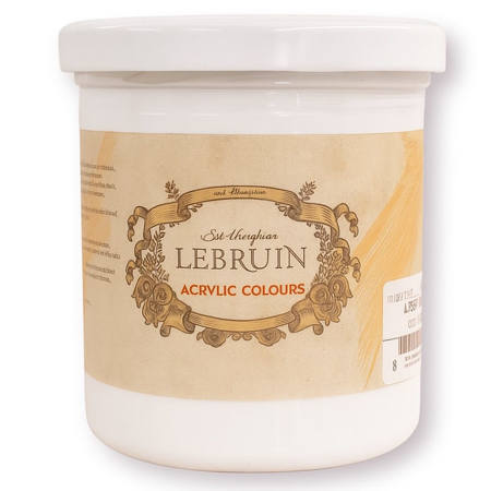 Αστάρι Gesso Lebruin λευκό 500gr, μπροστινή όψη συσκευασίας