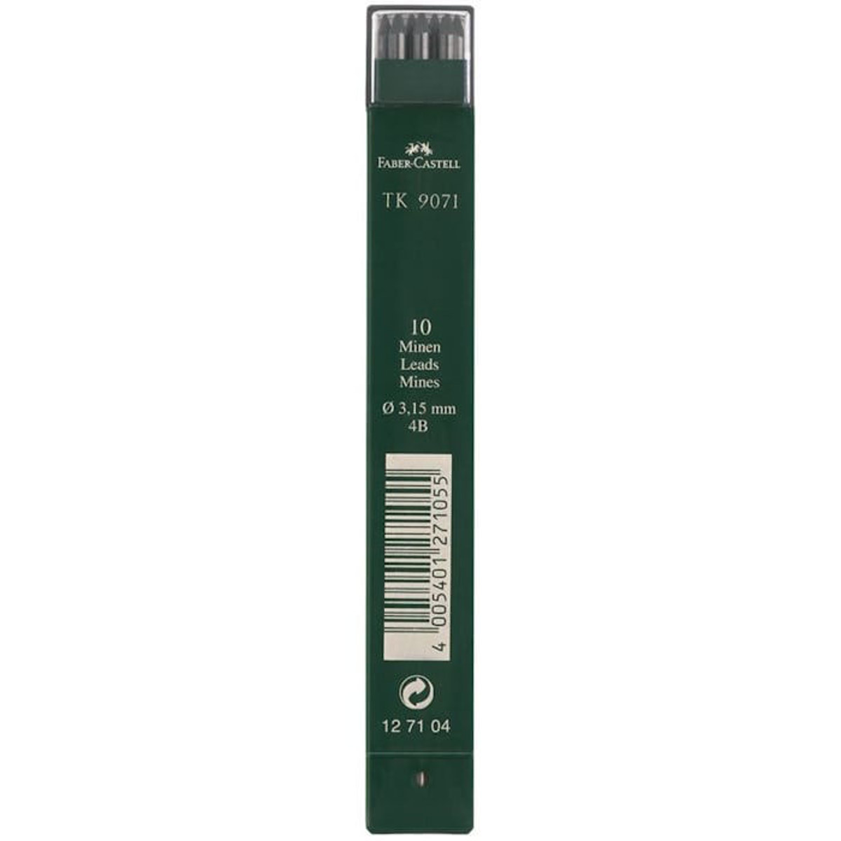 Εικόνα της Μύτες μολυβιών ΤΚ 9071 3.15mm. 4B 127104 Faber Castell