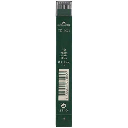 Εικόνα της Μύτες μολυβιών ΤΚ 9071 3.15mm. 4B 127104 Faber Castell
