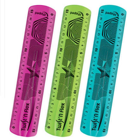 Εικόνα της Χάρακας Maped twist΄n flex 15cm 279110 δίαφορα χρώματα