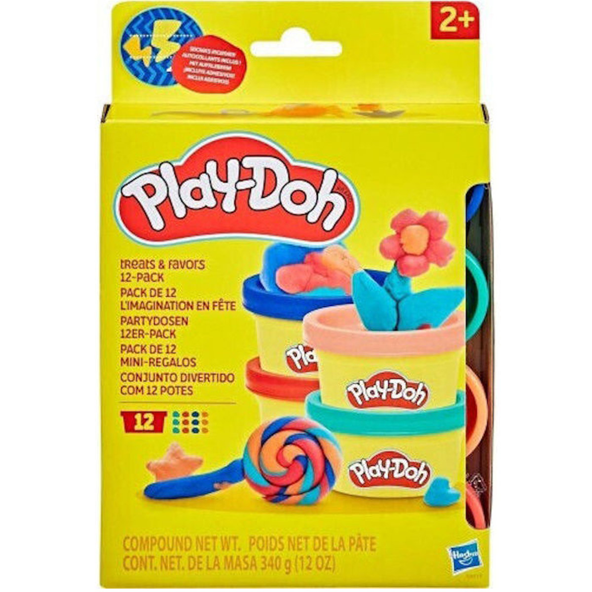 Εικόνα της Play-Doh Hasbro Treats και Party Favors 12 G0519