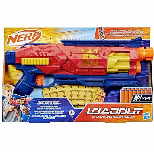 Εικόνα της Nerf Loadout Shadowspeed Recon Blaster & 14 N1 Darts Hasbro G1759