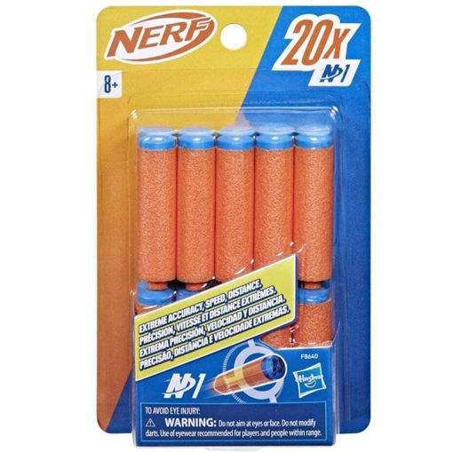 Εικόνα της Nerf N Series N1-Darts 20 Ανταλλακτικά Βελάκια Hasbro F8640
