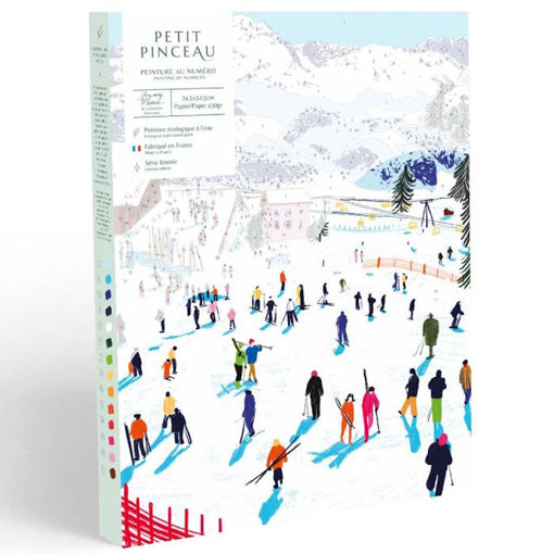 Εικόνα της Paint by Numbers Set Skiing Among Mountains by Katie Smith 350029