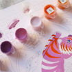 Εικόνα της Paint by Numbers Set - Flowering Tiger by Limistic 350037