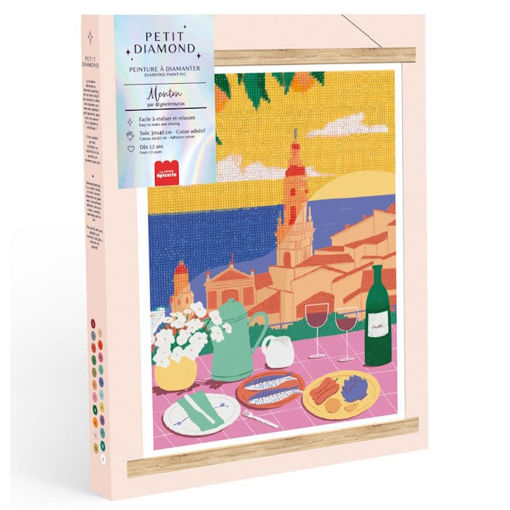 Εικόνα της Small Diamond Set - Diamond Painting Menton by Gisele Murias 352001