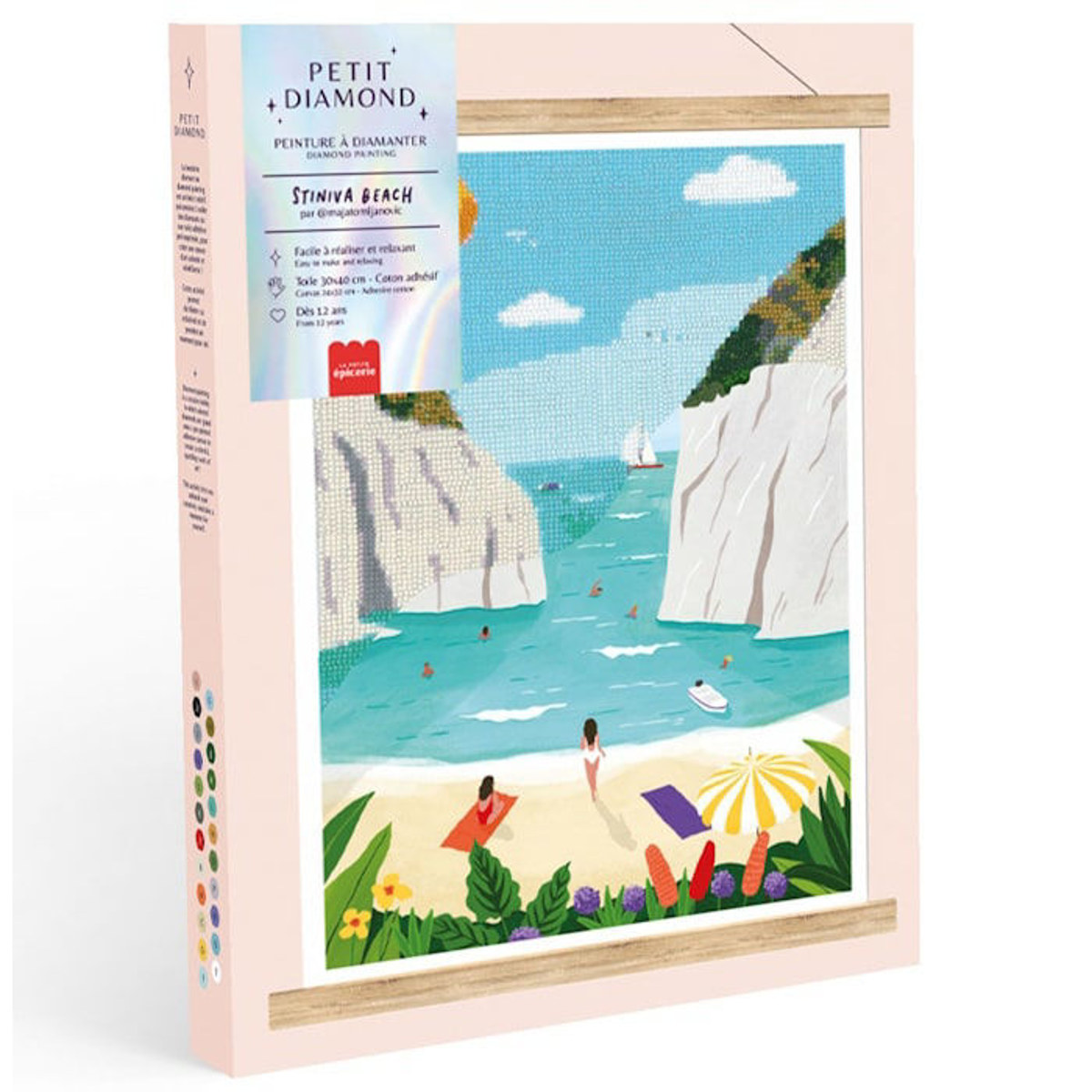 Εικόνα της Small Diamond Set - Diamond Painting Stiniva Beach by Maja Tomljanovic 352006