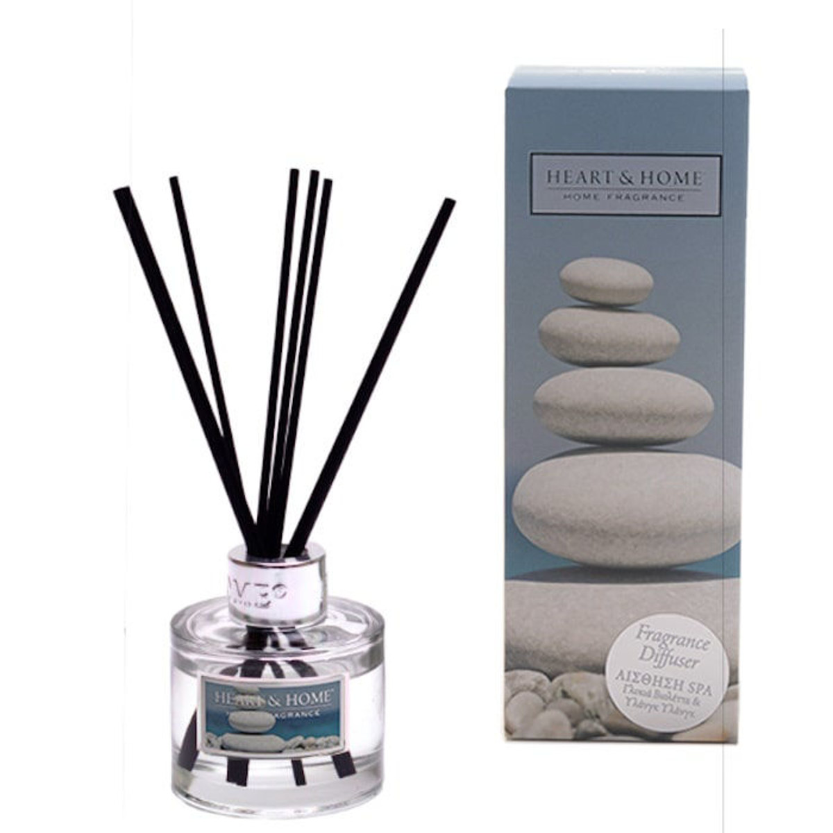 Εικόνα της Αρωματικό χώρου Heart & Home με στικς Simply Spa 276310303