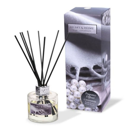 Εικόνα της Αρωματικό χώρου Heart & Home με στικς Cashmere 276310324