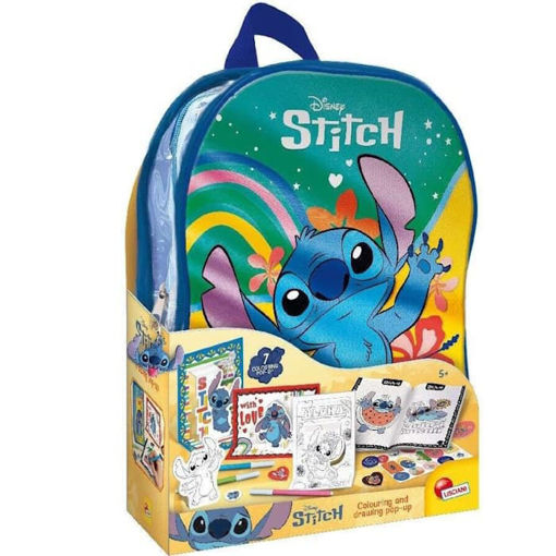 Σακίδιο Σχεδιάζω και Ζωγραφίζω Pop Up Stitch Lisciani 8008324110674 Lichnaribooks