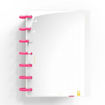 Εικόνα της Σημειωματάριο - Τετράδιο Carchivo Ingeniox Α6 με αποσπώμενα φύλλα 100gr My Life - ροζ CA-66017779