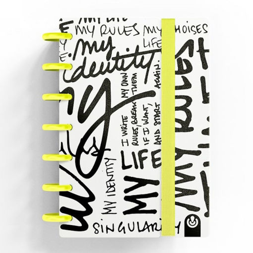 Εικόνα της Σημειωματάριο - Τετράδιο Carchivo Ingeniox Α6 με αποσπώμενα φύλλα 100gr My Life - κίτρινο CA-66017780