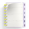 Εικόνα της My Planner Carchivo Ingeniox Α5 με 80φ αποσπώμενα Μωβ Παστέλ & Νέον Κίτρινο 66053514